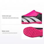 Adidas Predator Accuracy.4 Murukattega Jalgpallisaapad Laste Jalgpallisaapad Must Valge Roosa GW7095 38⅔