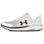 Under Armour Charged Assert 9 Mugav pehmendus &Uuml;mar nina Kangas Madal s&auml;&auml;reosa Vabaaja jooksujalatsid Meeste toss Valge 3025705-108 41