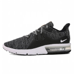 Nike Air Max Sequent 3 Must Valge Tumehall Tossud Vabaajajalatsid 921694-011 40.5