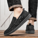 Uued Jalan&otilde;ud Meestele Klassikalised Teksariidest L&otilde;uend Kingad Slip-on Mugavad S&otilde;idukingad Meeste Mokassiinid Vabaaja Jalutuskingad Zapatos Hombre 39 must