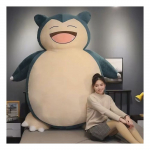 Peluche - Ronflex - 200cm - Orange - Mixte - Pok&eacute;mon oranž