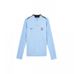 Nike Dri-Fit Shanghai Shenhua Dopamiin Kiiresti kuivav Mugav Mitmek&uuml;lgne Pikkade varrukatega T-s&auml;rk Meeste Topid M&otilde;tteline-sinine S&ouml;emust Kampusesinine HM5725-436 2XL