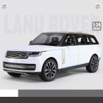 LYZRC Uus 1:24 Land Rover Range Rover SV2022 sulamist survevalu maastikumudeli auto heli ja valgus kingitus poiss-s&otilde;brale, kingitus lastele, laps valge