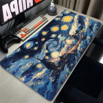 Anime hiirematt suur XXL m&auml;nguri klaviatuur P-pokemon Laua hiirematt Psyduck Vaip Kummist Tapis Souris M&auml;ngimine S&uuml;learvuti PC hiirematt 800x400x2mm
