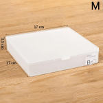 L&auml;bipaistev plastikust karp Kpop fotokaartide hoiukarp L&auml;bipaistev Kpop fotokaartide hoiukarp Lauapealsed kosmeetika hoiukorraldajad