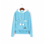 Naiste pusad, suur kott, naiste dressipluus, lemmikloomahoidja, s&uuml;gisene moodne pullover kassi k&otilde;rvakott 4XL helesinine v&auml;rv