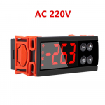 Digitaalne Termostaat H&uuml;grostaat Temperatuuri Niiskuse Kontroller AC 110V 220V DC12-24V Regulaator K&uuml;tte Jahutuse Juhtimine ECS-961NEO