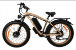 2026 Cool model BLJ DP-2602 2000W motor 48V 23AH Battery, Hydraulic Brake, Aluminum Alloy Frame, Adult Electric Bicycle daily commute. 2000W (dual motor) 48V 23AH pruun