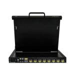 Console KVM StarTech.Com RKCONS1708K - 17 - 1280 x 1024 pixels - VGA - Noir