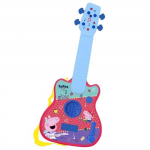 Guitare - Peppa Pig - Mod&egrave;le Peppa Pig - Couleur Bleu - Couleur Rose - Guitare classique roosa