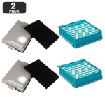 S&uuml;sinik tolmuimeja filter Miele Blizzard CX1/Boost CX1 seeriale, HEPA ja peene tolmu filtreerimisega 11639240 black