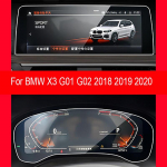 For BMW X3 X4 G01 G02 Car GPS Navigation Instrument panel Screen Tempered Glass Protective Film Car Interior high match