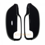 2pcs Side Wing Mirror Cover Caps For VW Touran 1T1 1T2 2003 2009 2004 2005 2006 2007 replace pair glossy