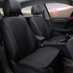 Autoistme kate lihtne puhastada, ei liiguta automaatsed istmepadjad, Kia Rio Pu nahast mittelibiseva tooli kate veekindel E1 Back part black