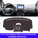 Auto Sisearmatuuri Kate Ford EcoSport BK ST-Line 2018 - 2022 LHD RHD Armatuurimatt Vaip Kate P&auml;ikesekaitse Padi Red LHD