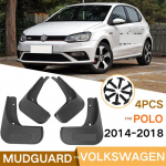 my good car For VW Volkswagen Polo Mk4 MK5 9N3 6C 6R 2014~2018 Fender Mud Guard Flaps Splash Flap Accessories 2016 2015