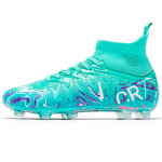 Uued Professionaalsed Unisex Jalgpallisaapad Libisemiskindlad Jalgpallijalatsid V&auml;litingimustes Dropshipping Futsali M&auml;ngu Treening Sport Sporditossud 42