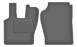 Dywaniki samochodowe welurowe grafitowe do: Scania Seria P. ciężarowy (2004-)