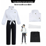 Jujutsu Kaisen Keskkooli Cosplay: Gojo Satoru, Fushiguro Toji, Geto Suguru Kost&uuml;&uuml;mide sari S