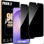 2x Verre Tremp&eacute; - BOOLING - pour Samsung Galaxy S26 Plus - Vitre Protection Anti-Espion must