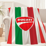Lahe D-Ducati-ES Logo Tekk Tekk Diivanile Sohvale Reisimiseks Kodu Piknikuks Flanellist Tekk s&uuml;nnip&auml;evakingitus Soe Mugav 30x40in