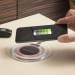 Chargeur Sans Fil - InnovaGoods - Compatible Qi - Chargement Rapide - ABS - Noir Transparent must