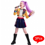 KPop Deemonik&uuml;tid T&uuml;drukute R&otilde;ivad Fantasia Poplaulja Karneval Laste Halloweeni Cosplay Rumi Zoey Mira Esitusr&otilde;ivas 110