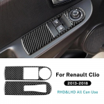 Ehtne pehme s&uuml;sinikkiust kleebis Renault Clio 4 2013 2014 2015 2016 2017 2018 LHD RHD autole Eesmise akna nupp Sise- ja v&auml;lisliist