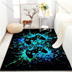 15 suurust M&auml;ngukontrollerid M&auml;nguri Vaip elutuppa Kodu kaunistus Libisemiskindel P&otilde;randamatt poiste tuppa Kaasaegne Vaip Pestavad Vaibad 50x80cm (20x31in)