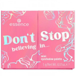 Fard &agrave; paupi&egrave;res - ESSENCE - Mini Palette Don't Stop Believing in... - 6 teintes pigment&eacute;es - Vegan - Compacte