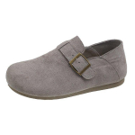 Birkenstocks k&otilde;ik-h&otilde;lmav uus kevad-s&uuml;gis &uuml;ler&otilde;ivaste kott pea-t&otilde;mmatavad lamedad kingad-mokassiinid &uuml;hed kingad 35【inner length 22.5cm】 hall v&auml;rv