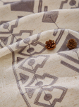 Boho Kardinad Magamistuppa Linane Boho Kardinad 84 tolli pikad 2 paneeli Talumaja Kardinad 140x160cm&Grommet Top linane