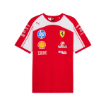 Puma Scuderia Ferrari Hp Replica Series &Uuml;mmarguse kaelusega l&uuml;hikeste varrukatega T-s&auml;rk Unisex Topid 713831-01 S white