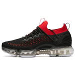 Anta SEEED Cushioning Slip Resistant Abrasion Resistant Breathable Low top Running Shoes Men's Black Red 91925501-3 40.5