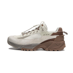 Li Ning Outdoor CF Tracing, Wild Xingshan PRO Cushioning Waterproof Low top Casual Shoes Men's Gray Brown AGLU151-1