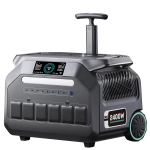 IEE P2400 2400W kaasaskantav toitejaam, 2048Wh LiFePO4 aku p&auml;ikesegeneraator, 16 v&auml;ljundporti, 1,2 tundi kiirlaadimine, rakenduse juhtimine hall