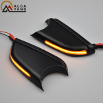 LED-k&uuml;lgpeeglid D&uuml;naamiline suunatulelatern VW Volkswagen Polo Mk4 9N3 FL Vento Skoda Octavia suunatule korduslambi jaoks