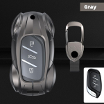Metal Car Remote Key Cover Case Holder Protector Bag shell Keychain Fob For MG New ZS EV MG4 MULAN eHS MG5 MGi5 MG6 EZS 2025 hall v&auml;rv