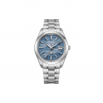 CITIZEN 100m Veekindel P&auml;ikesej&otilde;ul t&ouml;&ouml;tav Kvartsmehhanismiga Super Titaanist Rihmaga K&auml;ekell 38.3mm Unisex AQ4100-65H Blue Dial