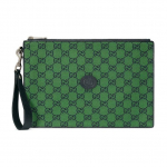 Gucci Monogramm Logo Nahk L&otilde;uend Randmepaelaga Sidur Unisex Sidur Roheline Tume-Sinine 657581-2UZAN-3368 Basic Set (Bag+Dust Bag)