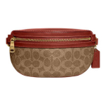 Coach Classic Monogram T&otilde;mblukuga Suletav Kaetud L&otilde;uend ja Vasikanahast Crossbody V&ouml;&ouml;kotid V&auml;ikesed Naiste kotid Pruun CI184-B4NQ4 Basic Set (Bag+Dust Bag)
