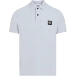 Stone Island Logo Prindiga Polo S&auml;rk Meeste Polo S&auml;rgid Hele-Sinine K1S1522002-SCS0017-V0041 XL
