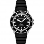 Emporio Armani Sea Explorer Must Silikoon Meeste Mehaaniline Automaatne AR60086 Kell must