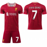 2024-25 Liverpool punane kodus&auml;rk #7 Wirtz #11 Salah Jalgpallis&auml;rgid 28