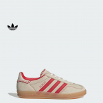 Adidas T-Head Kingad GAZELLE INDOOR Klassikaline toss Naiste Adidas Kolmeleheline ristikhein JS1402 35.5 elevandiluuvalge