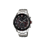 Casio Edifice Seeria Klassikaline Minimalistlik P&auml;ikeseenergia Mood Kvartsliikumine Roostevabast Terasest Kell Meeste kellad Must EQS-A500DB-1A Black Dial