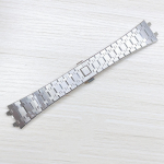 21mm 26mm 28mm Roostevabast terasest kellarihm Sobib AP Audemars Piguet Royal Oak 15400 26331 15500 Metallist kellarihm Kokkupandav pandla 26mm