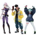 2077 figuur David Martinez figuur Lucy tegevusfiguur Rebecca figuur PVC mudel kuju kaunistus ilus t&uuml;druk 22CM kollektsioon kingitus 16-22CM