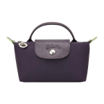 Longchamp N&ouml;&ouml;p-t&otilde;mblukuga Sulgemine Taaskasutatud Pol&uuml;amiidist L&otilde;uend K&auml;sikott Naiste K&auml;sikott Lilla 34175919645 Shopping Bag (Basic Set+Shopping Bag)