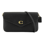 Coach Wyn 20 Minimalistlik C-logoga Klapp-kl&otilde;psuga Ristl&otilde;ikelise Nahast &Uuml;mbrik-&otilde;lakott V&auml;ikesed Naiste Kotid Must C8439-B4BK Basic Set (Bag+Dust Bag) black